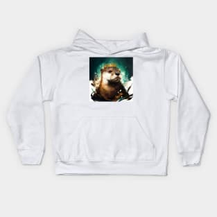 The Otter King Kids Hoodie